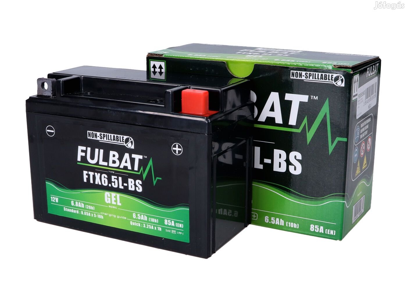 Fulbat FTX6.5L-BS GEL 6,5Ah akkumulátor