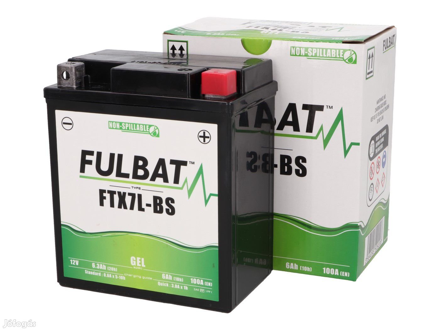 Fulbat FTX7L-BS GEL zselés akkumulátor