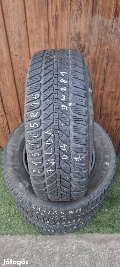 Fulda 215/65 R16 7mm 2014-es Téli Gumiabroncs 4db #281