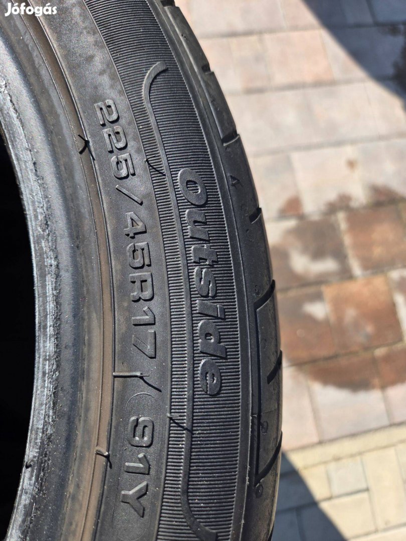 Fulda 225/45r17 nyári gumi garnitúra