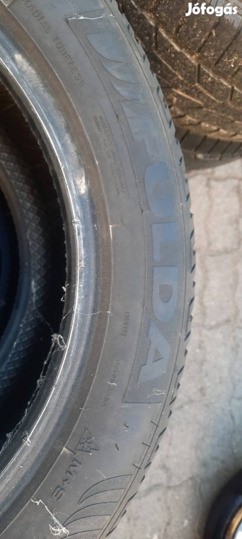 Fulda teligumi garnitúra 205/55 r16 kb 6 mm minta