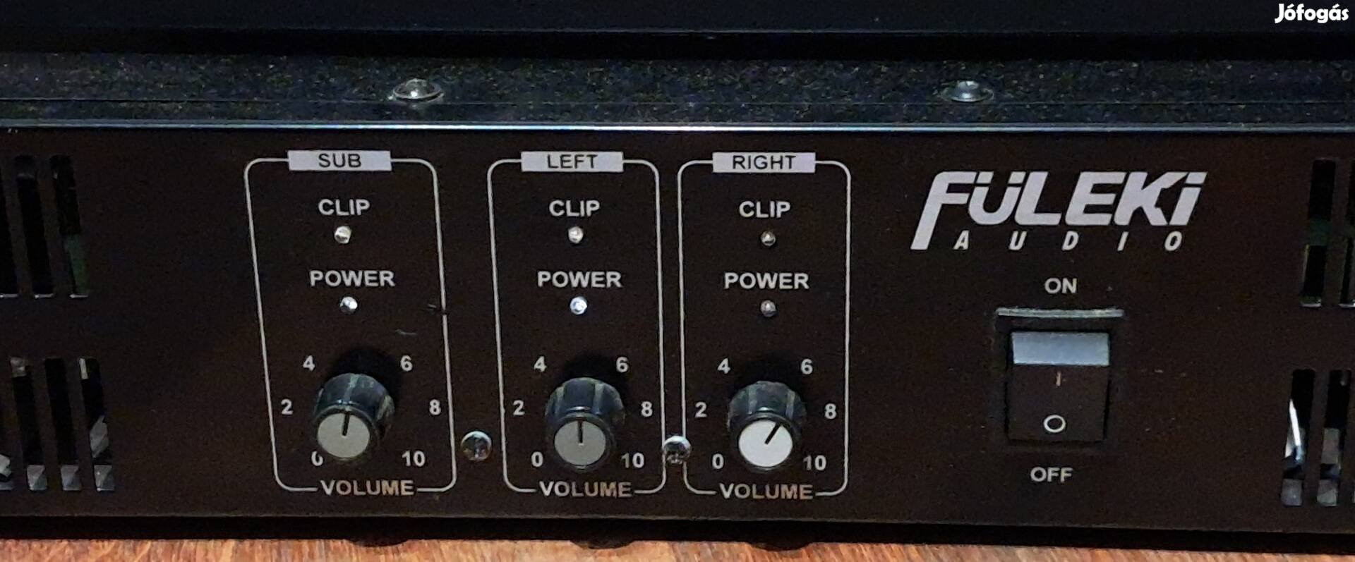 Füleki audio végfok, erősítő 