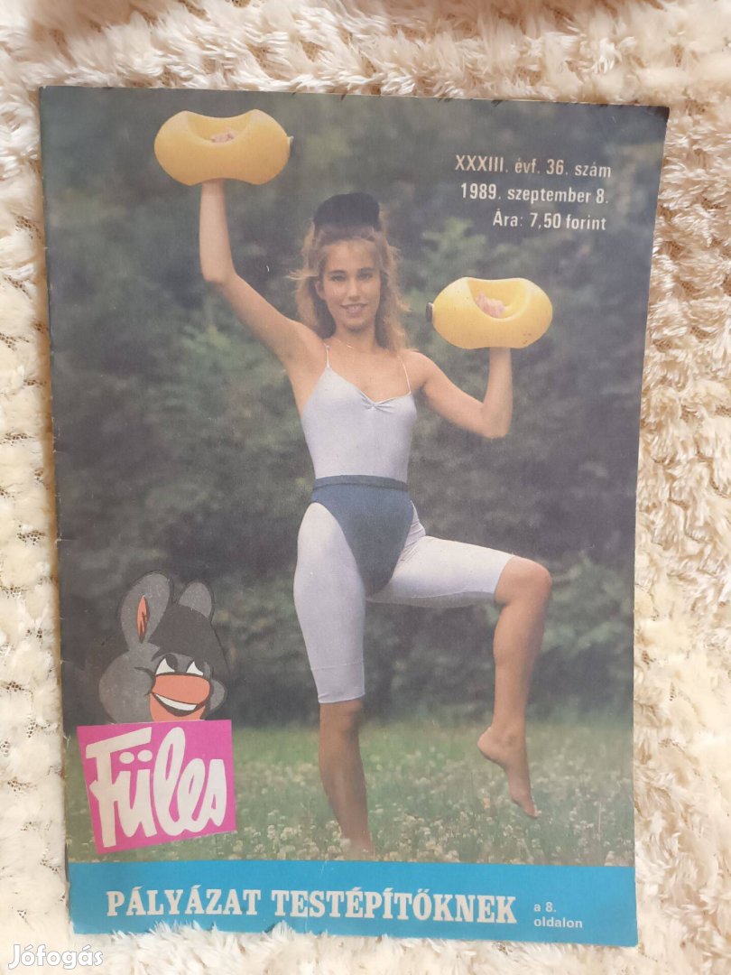 Füles 1989. szeptember 8. Régi és nagyon ritka papírrégiség