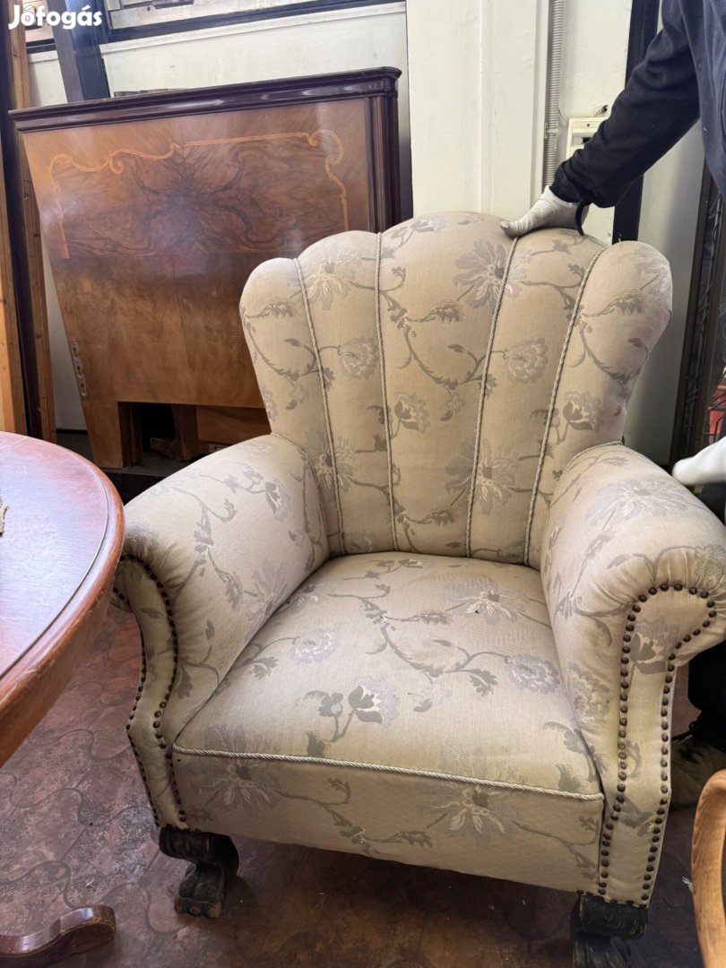 Füles fotel bézs