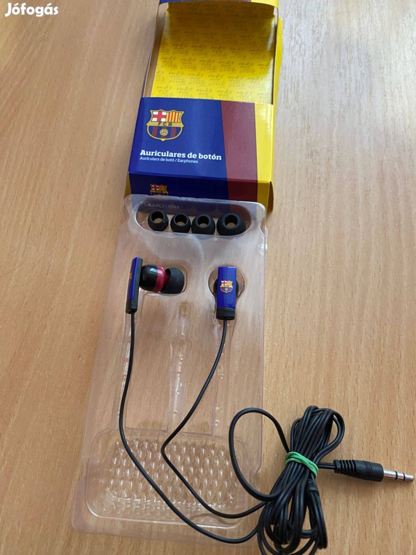 Fülhallgató színes - FC Barcelona logóval