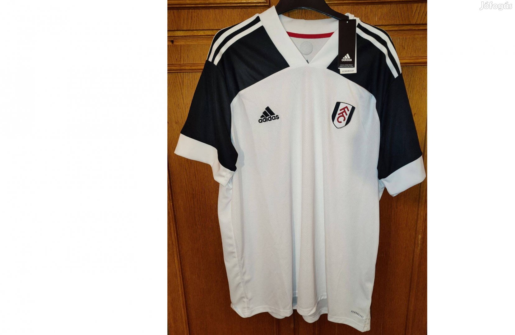 Fulham eredeti adidas 2020-as fehér mez (2XL)