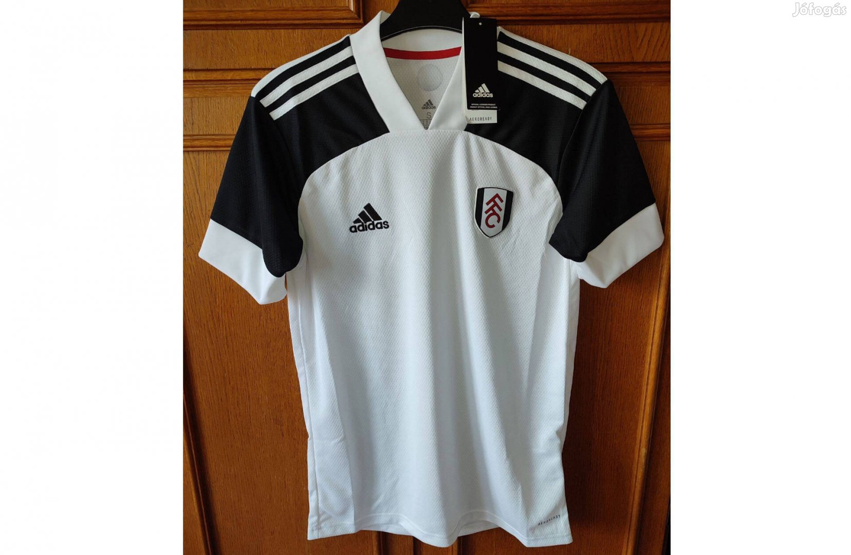 Fulham eredeti adidas fehér mez (S-es)