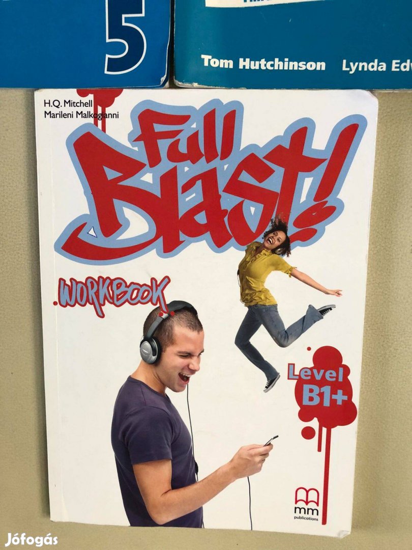 Full Blast B1+ Workbook, angol munkafüzet