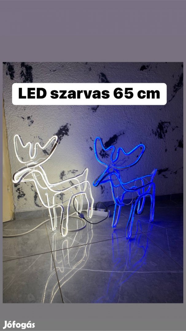 Full LED szarvas 65cm