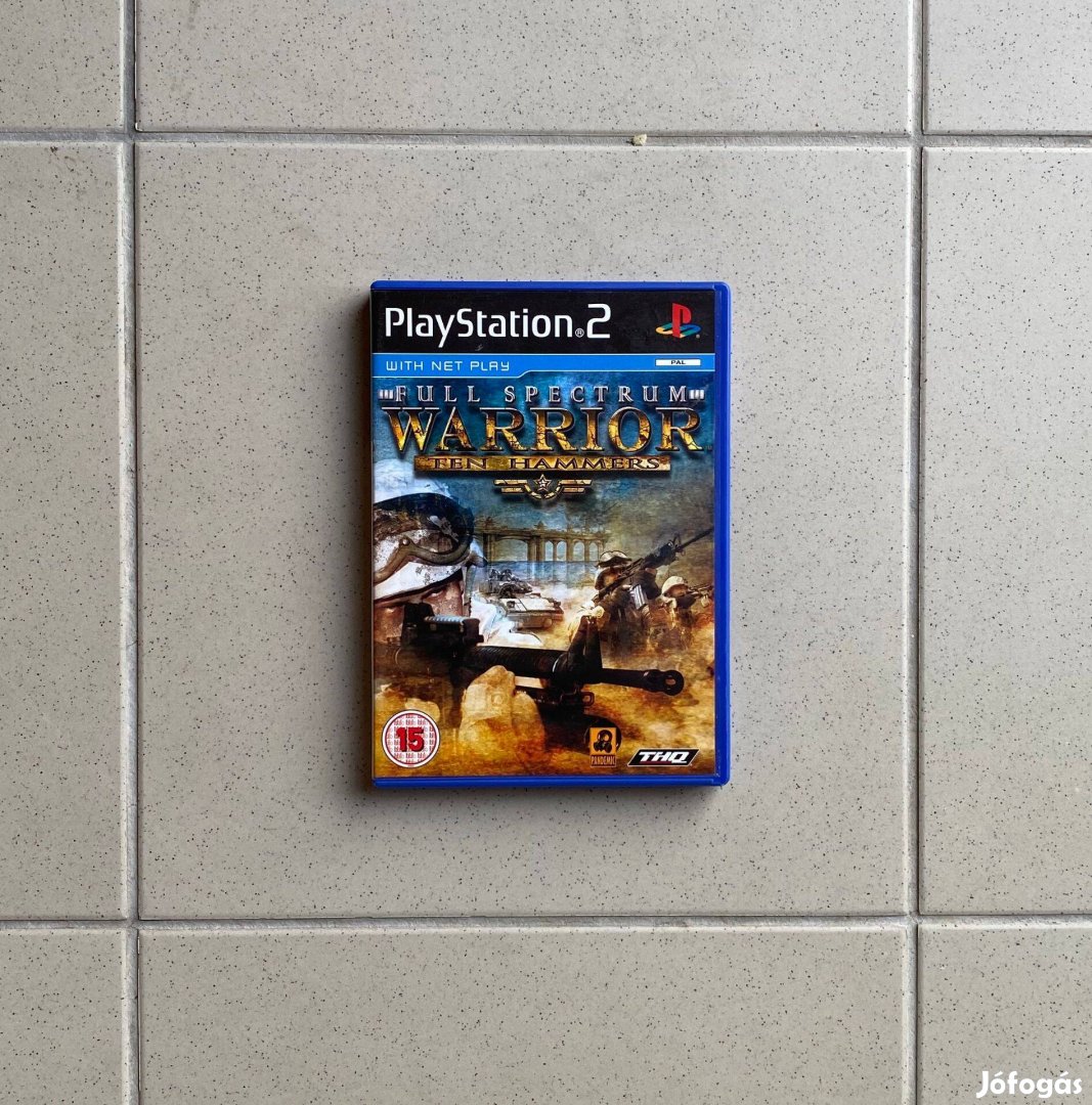 Full Spectrum Warrior Ten Hammers eredeti Playstation 2 játék
