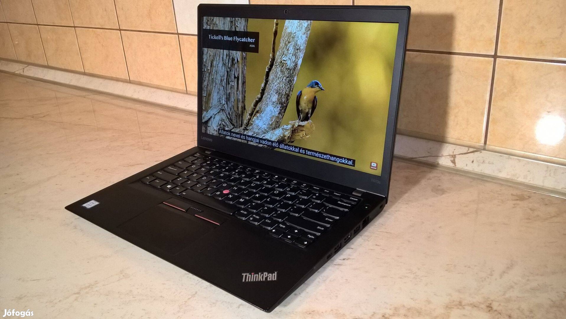 Full hd, Ips Lenovo T470S I5 laptop, notebook ssd, jó akku Win10