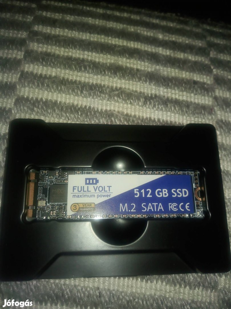 Full volt 512 GB SSD M.2 Sata Féláron!