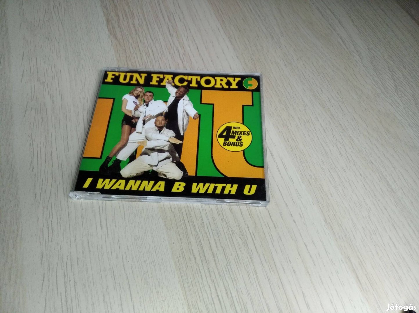 Fun Factory - I Wanna B With U / Maxi CD 1995