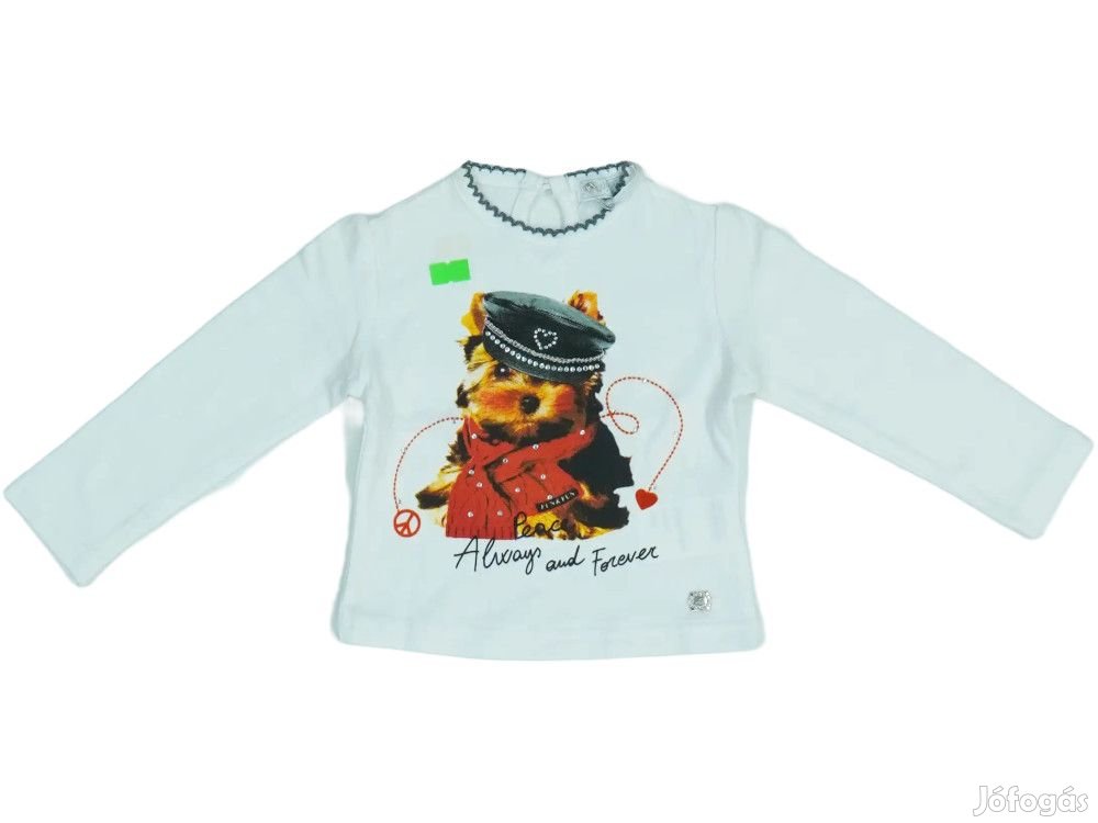 Fun&Fun Új (hibás) Lány Hosszú ujjú felső (Méret: 68)