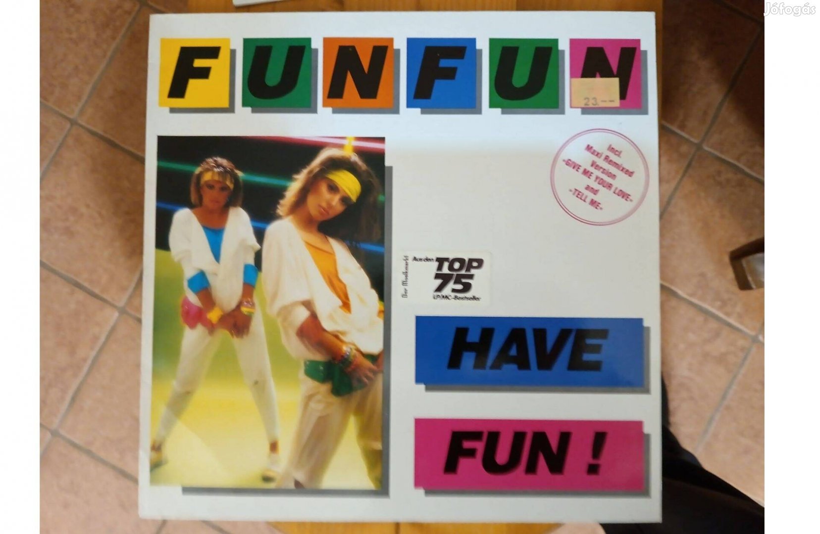 Fun Fun bakelit hanglemez eladó