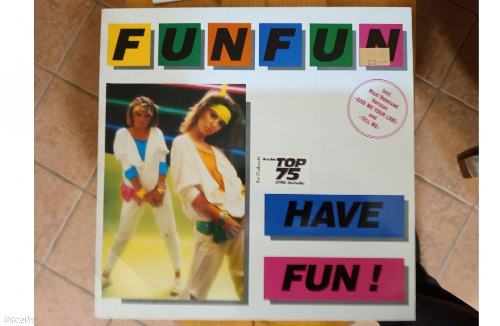 Fun Fun bakelit hanglemez eladó