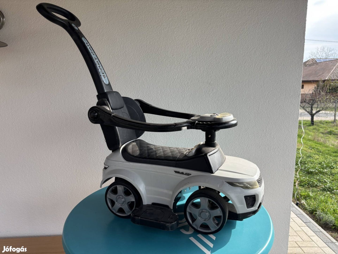 Funfit Kids Bébitaxi tolókarral