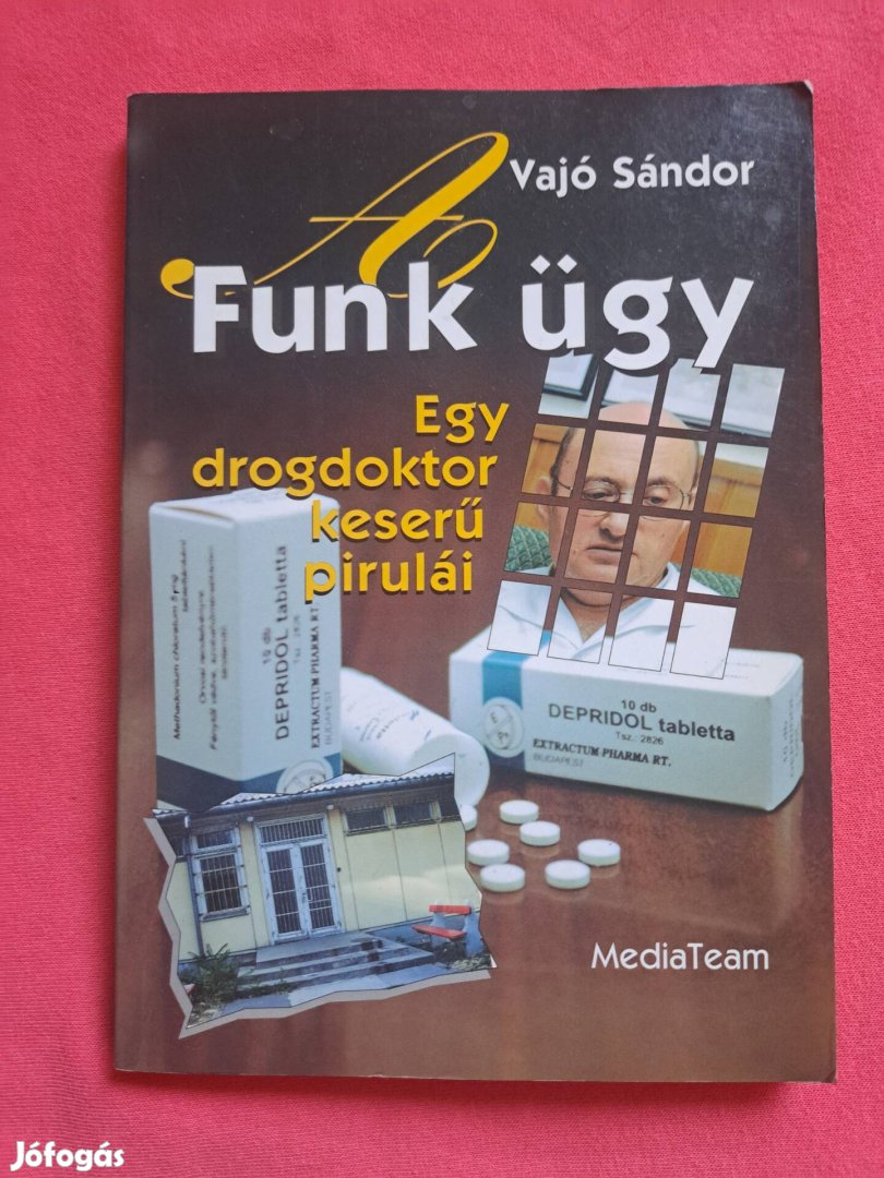 Funk ügy című könyv eladó 