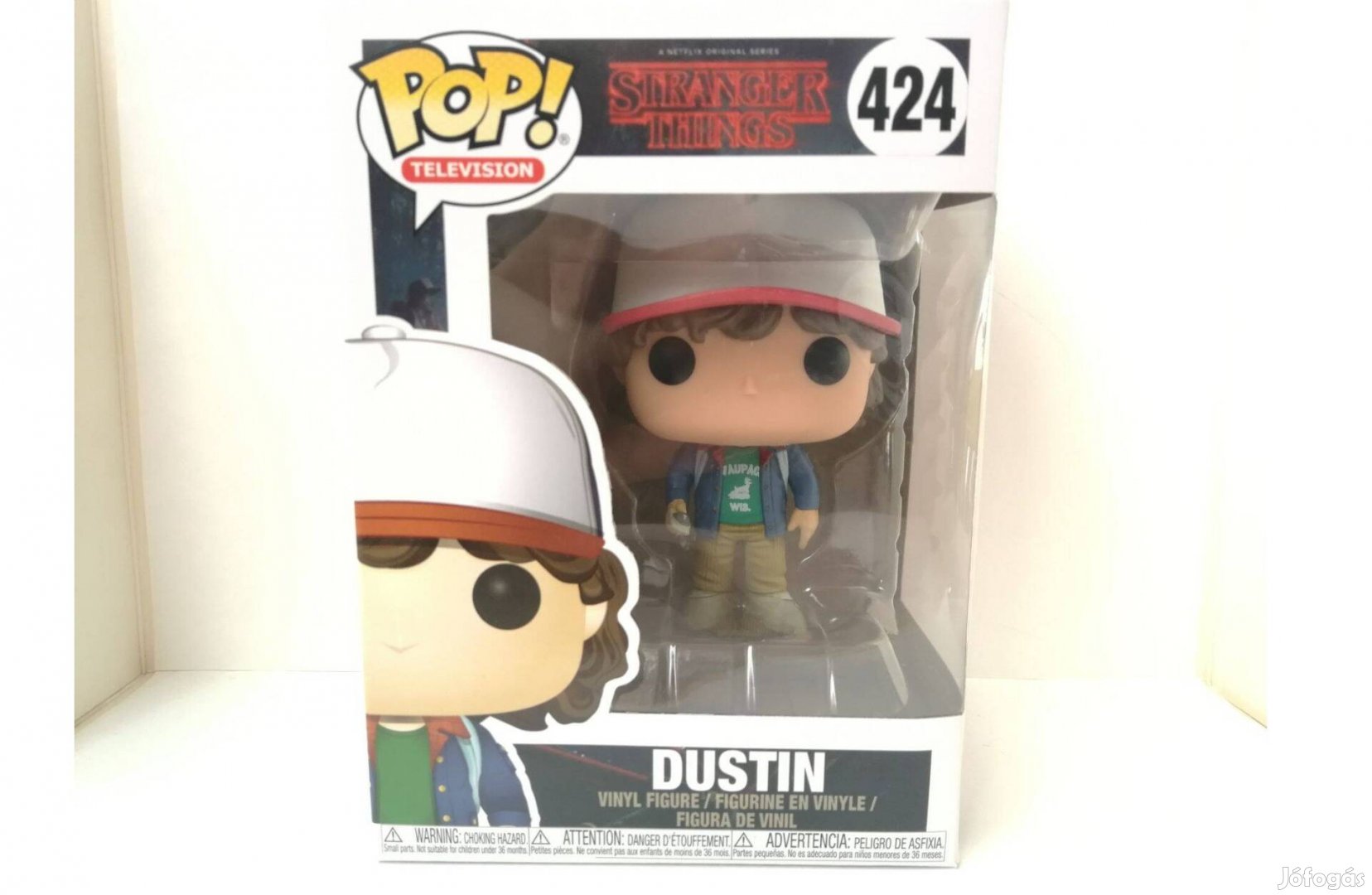 Funko POP Stranger Things 424 figura Dustin