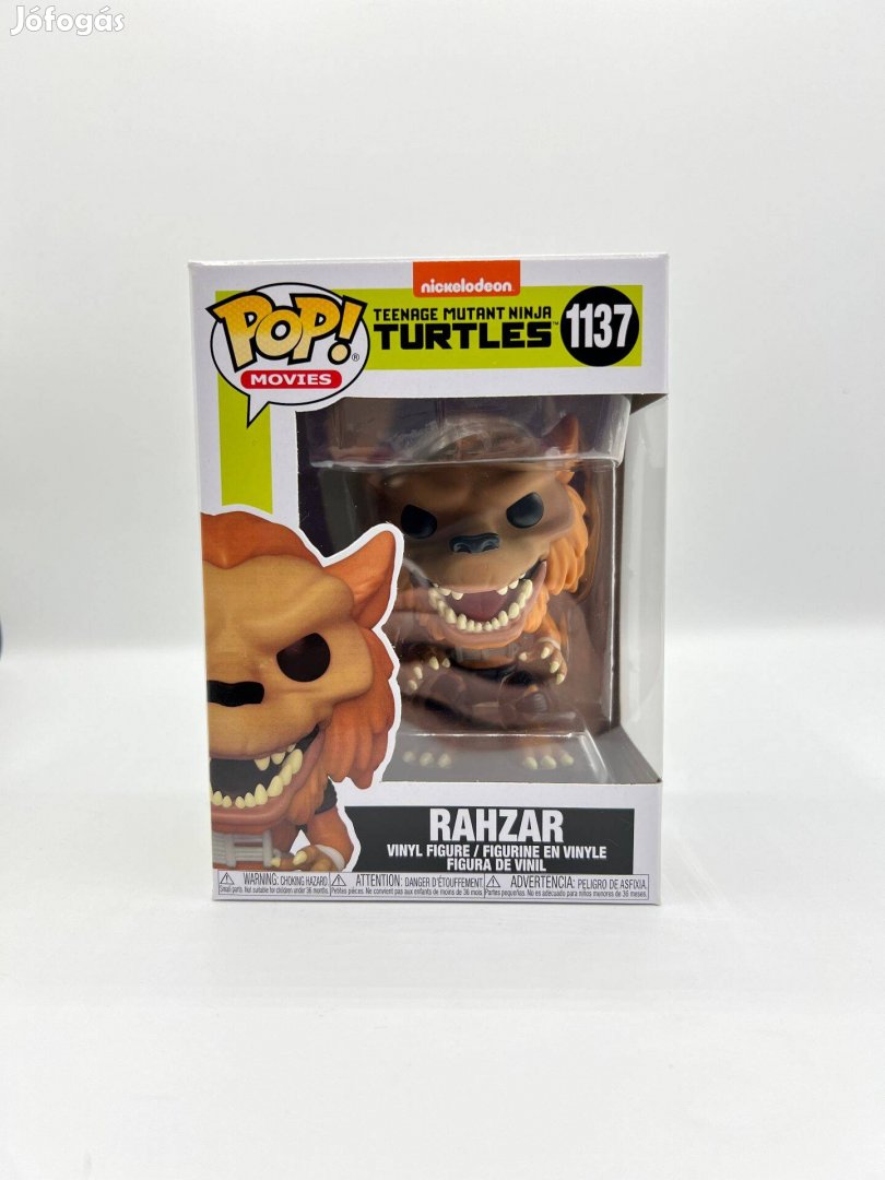 Funko POP! 1137 Rahzar játékfigura ablakos dobozban, új, Akciós