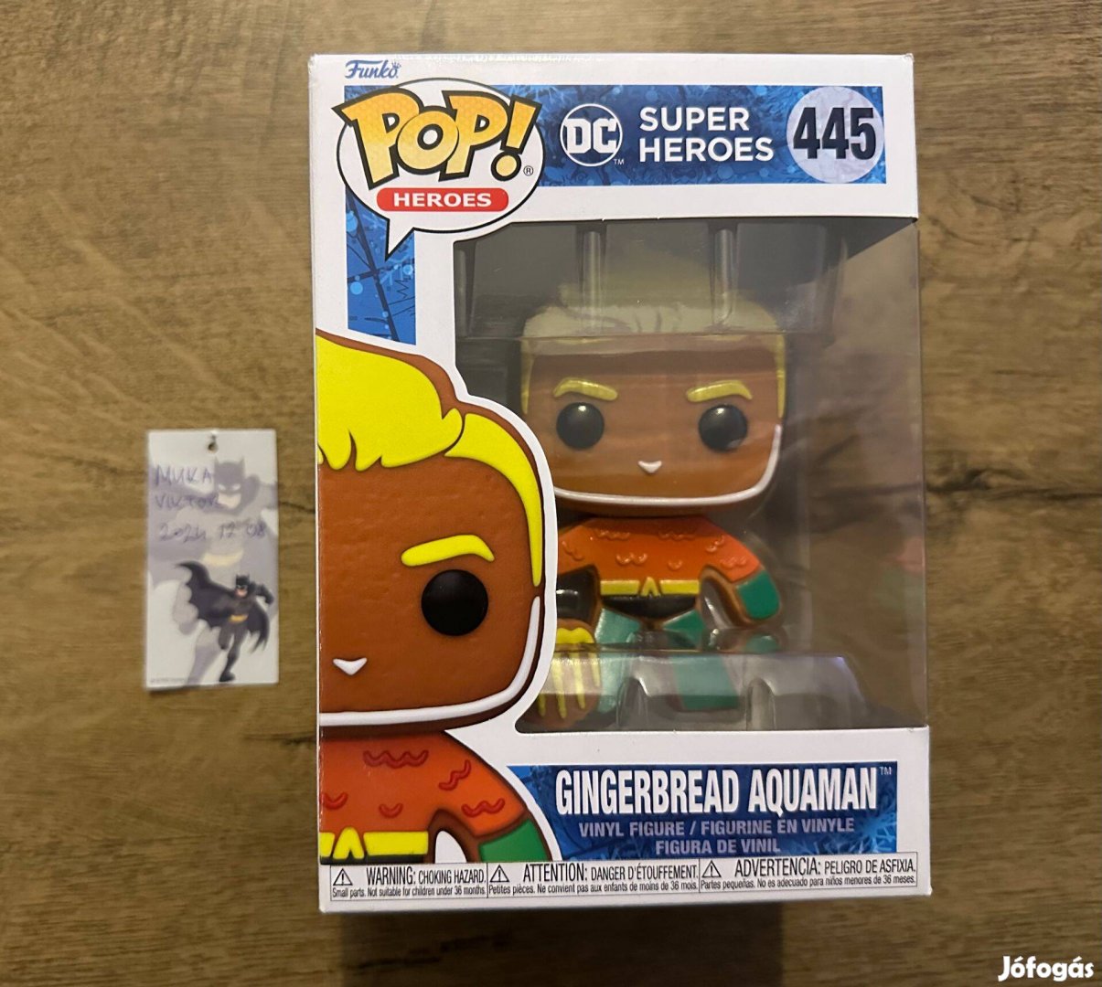 Funko POP - 445 DC Superheroes Gingerbread Aquaman