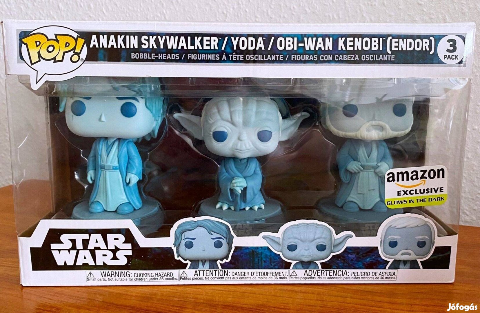 Funko Pop Star Wars - Force Ghost - Anakin, Yoda, Obi-Wan figura