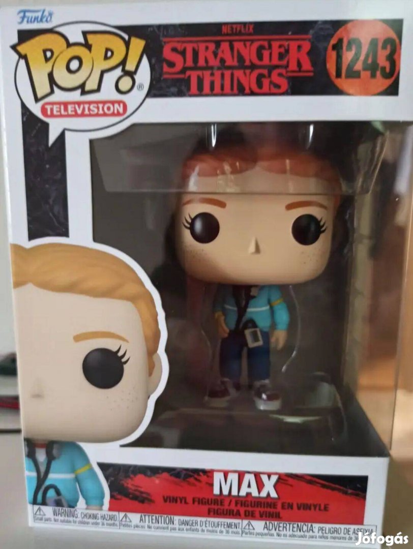 Funko Pop Stranger Things Max figura