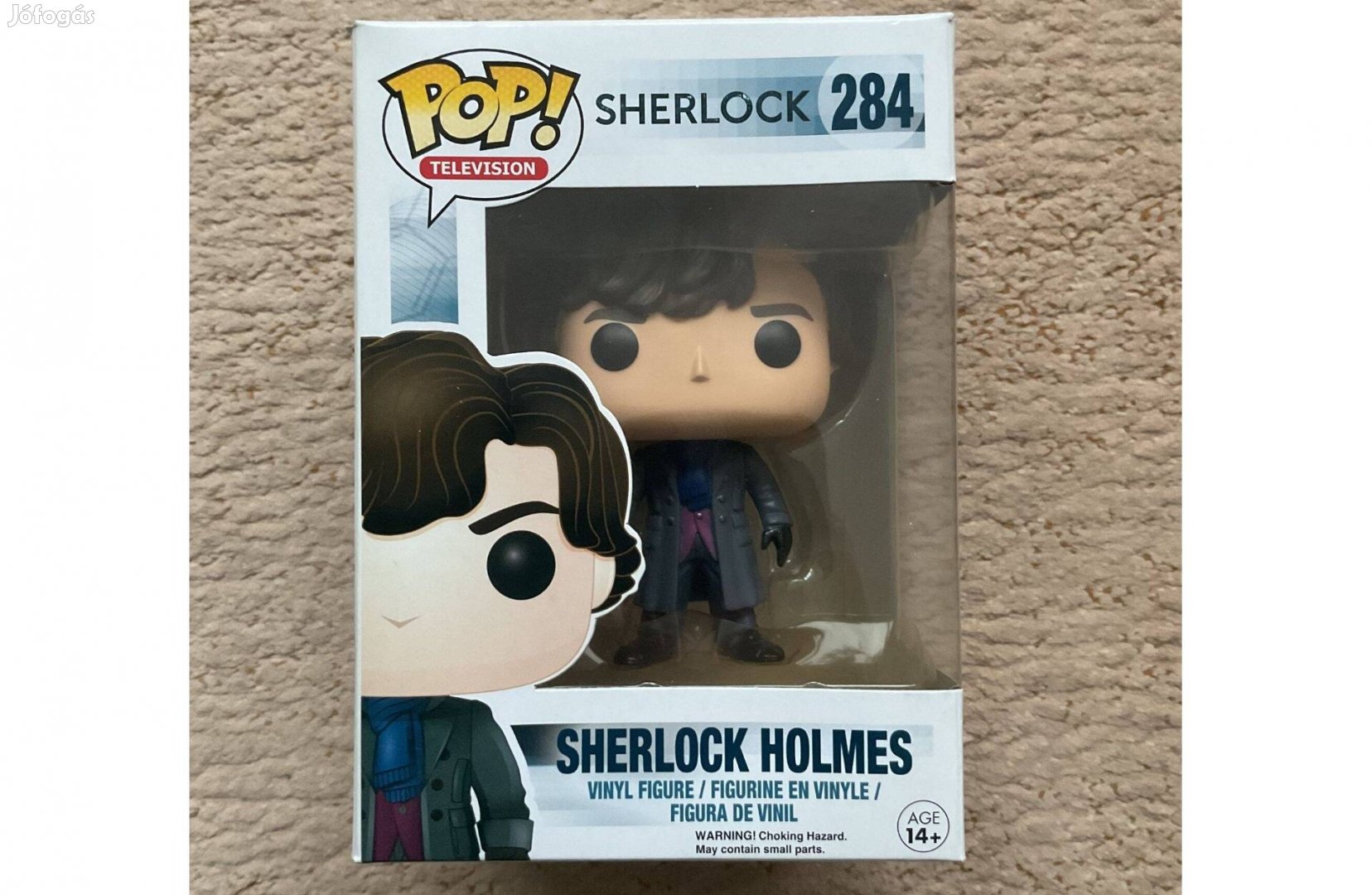 Funko Pop! BBC Sherlock Holmes vaulted ritka figura (284)