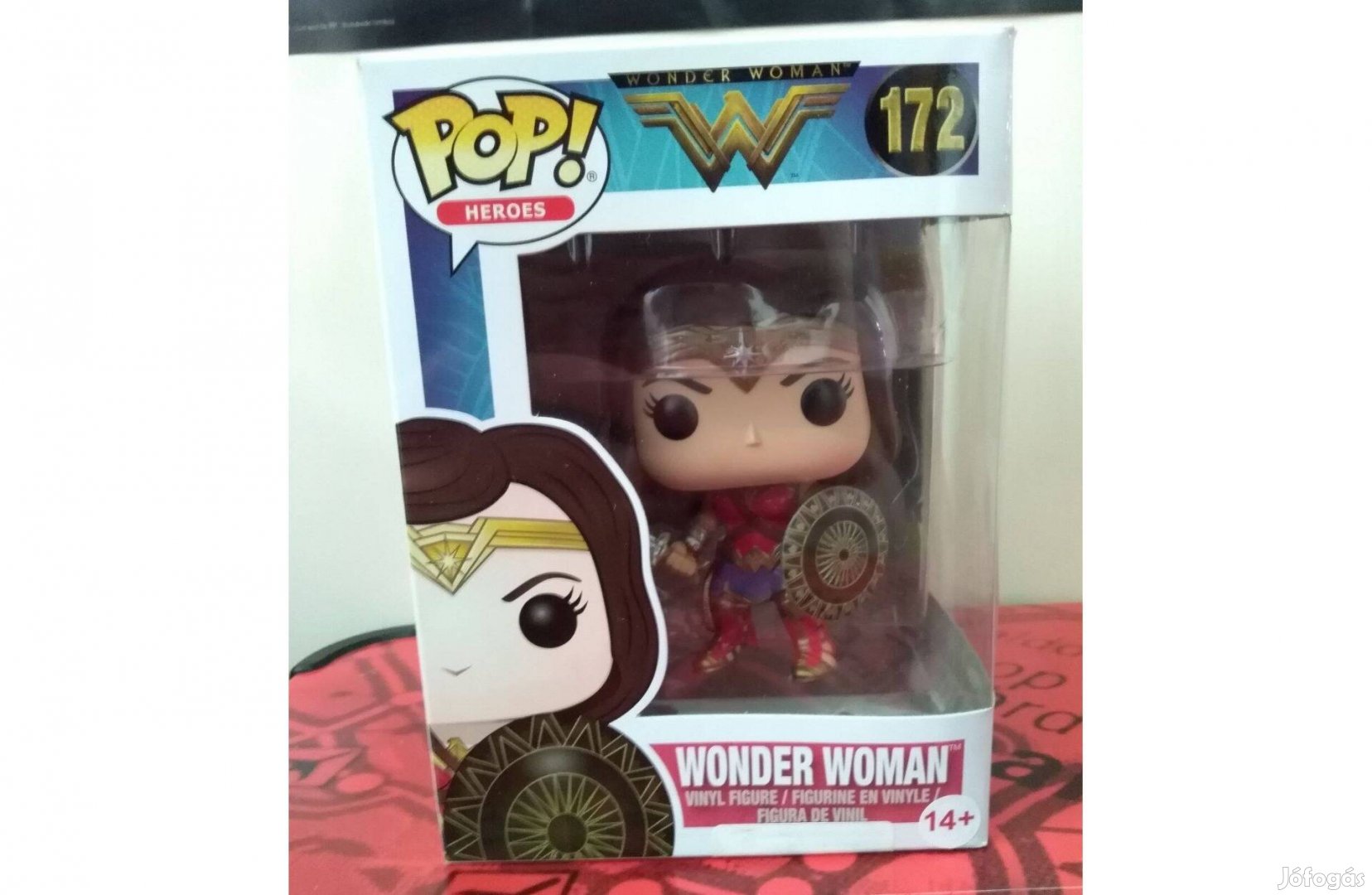 Funko Pop! Marvel Igazság Ligája Wonder Woman 172 vaulted ritka figura