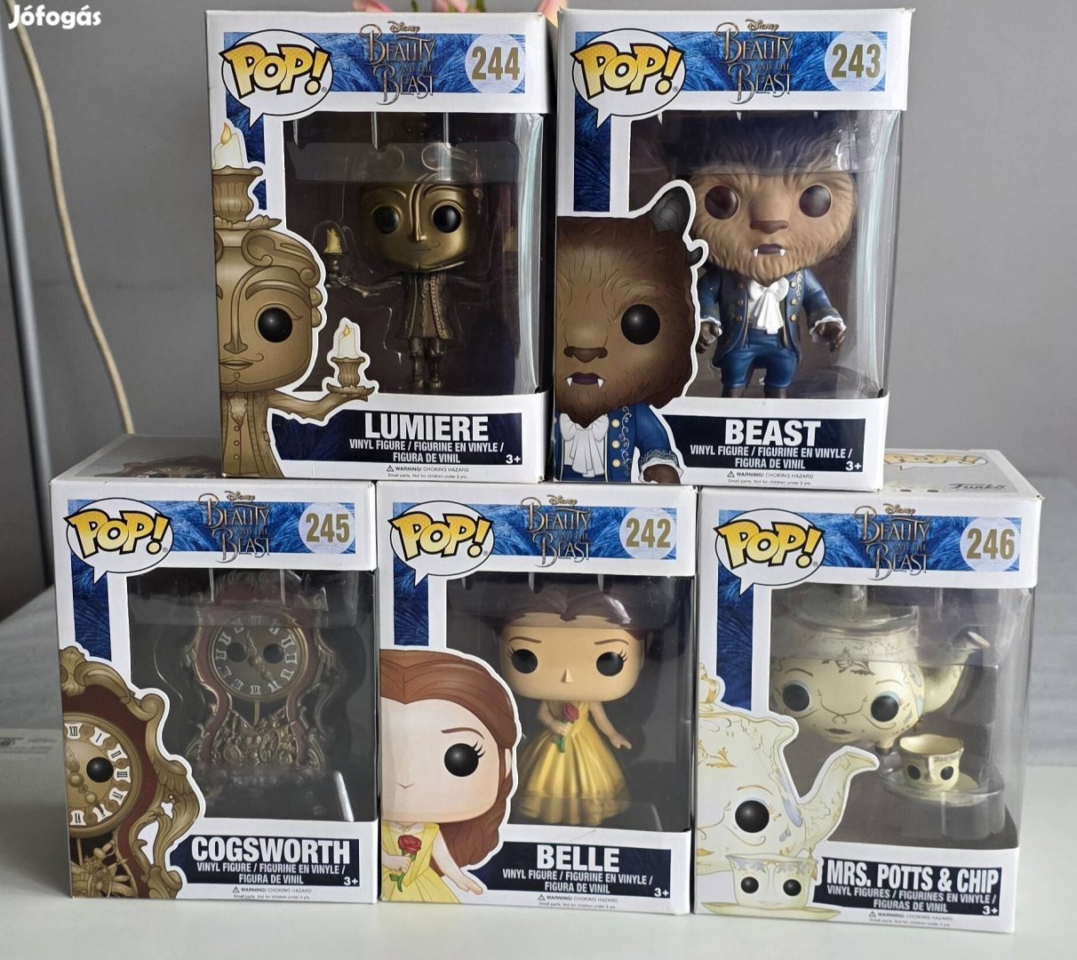 Funko Pop figurák - a szépség és a szörnyeteg