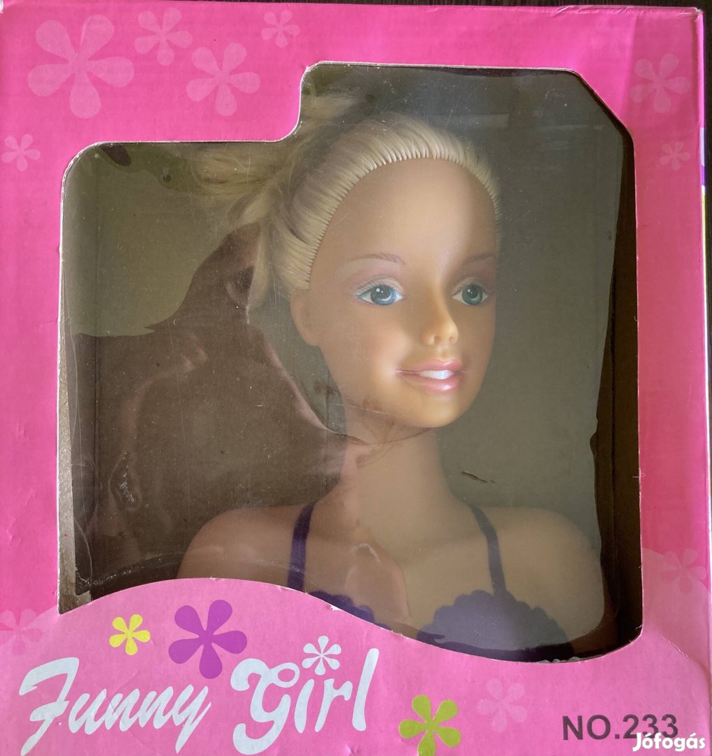 Funny Girl - Barbie Fodrászos játék dobozában kislányoknak 