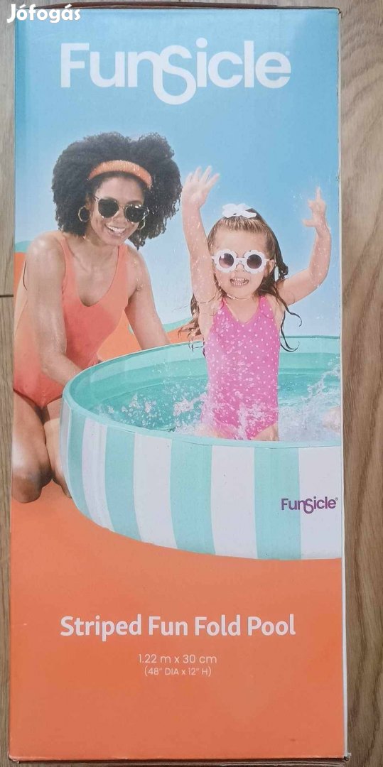 Funsicle összecsukható gyerek medence 122x30 cm, vadonatúj eladó
