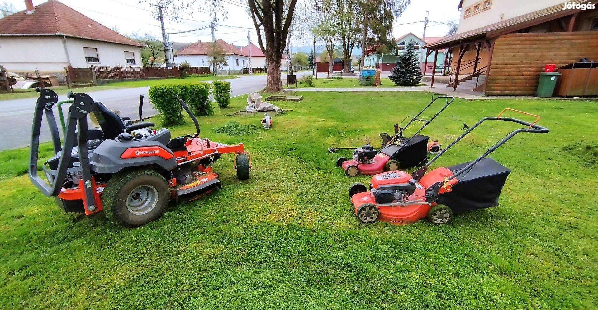 Fűnyírás Miskolc, lakossági fűnyírás