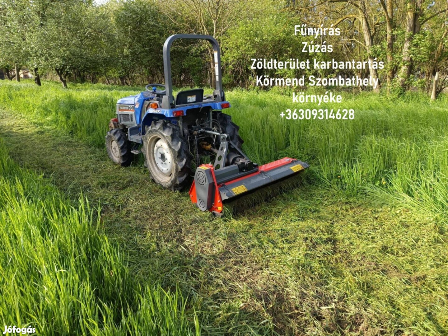 Fűnyírás Zöldterület karbantartás.