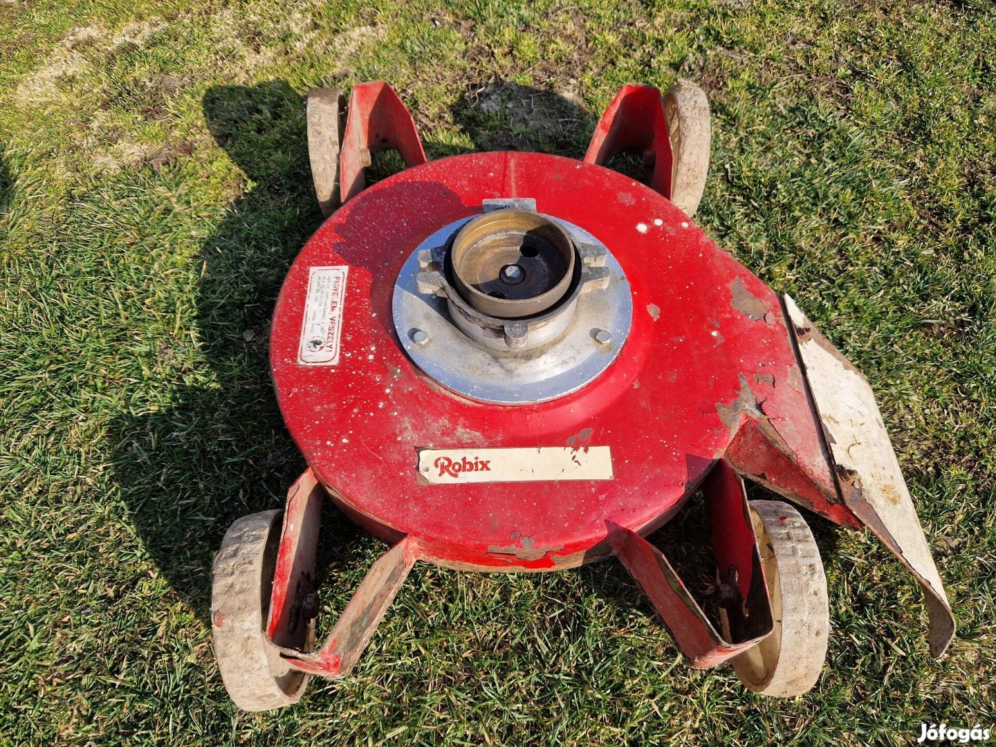 Fűnyíró adapter robihoz