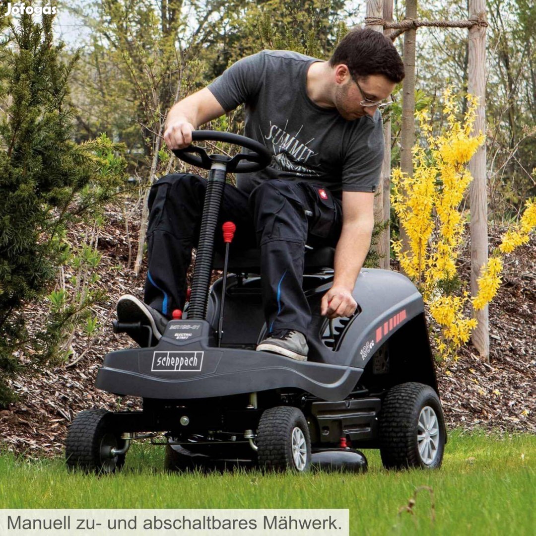 Fűnyíró traktor-Ingyenes Szállítással!Scheppach MR196-61