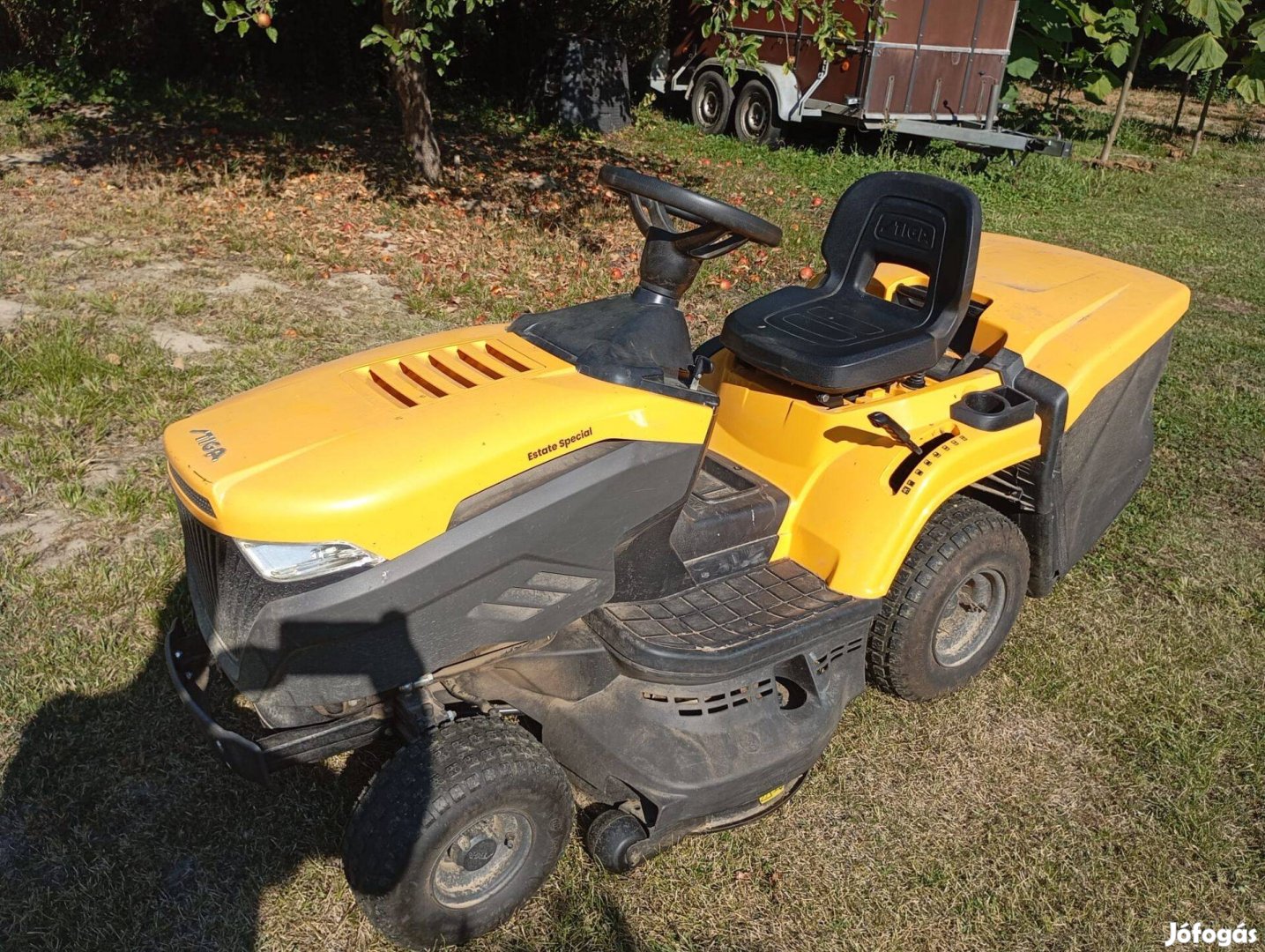 Fűnyíró traktor, Stiga Estate Special, Honda motor, 1 éves