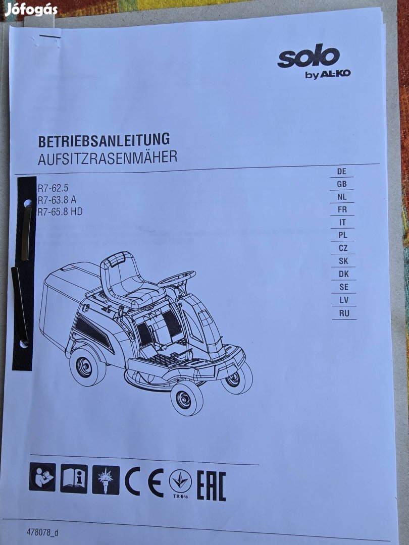 Fűnyírótraktor