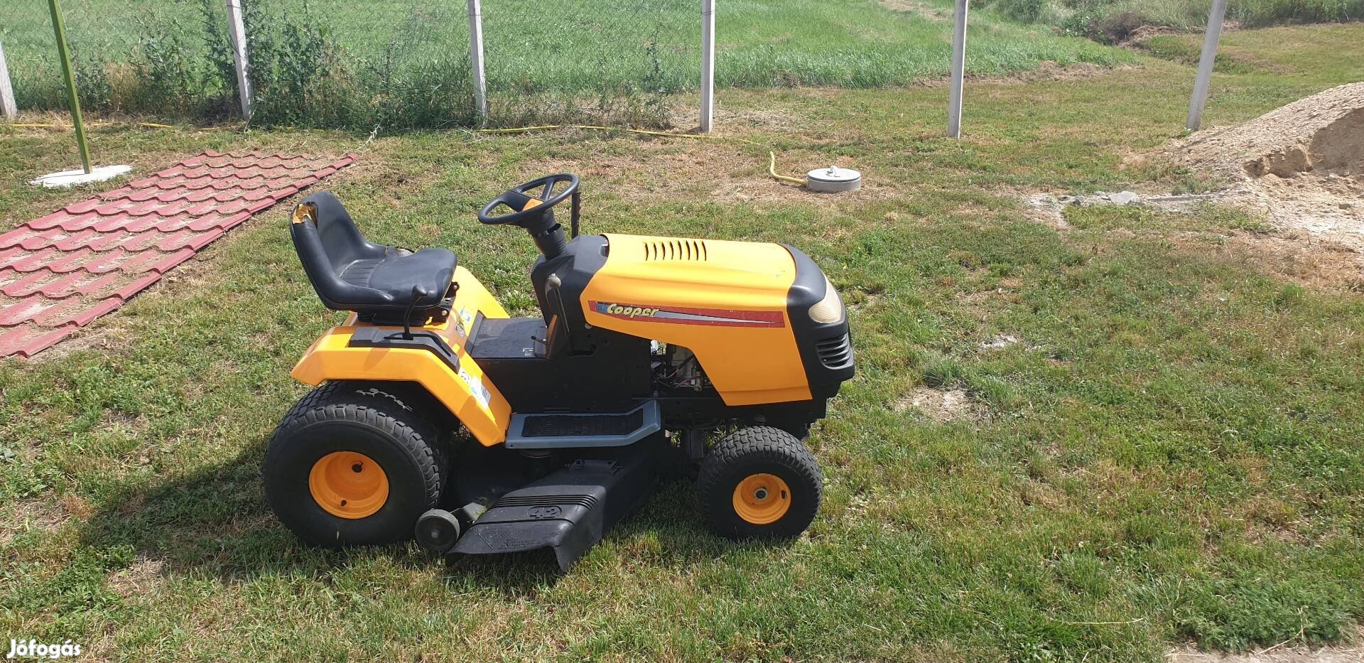 Fünyírótraktor Cooper