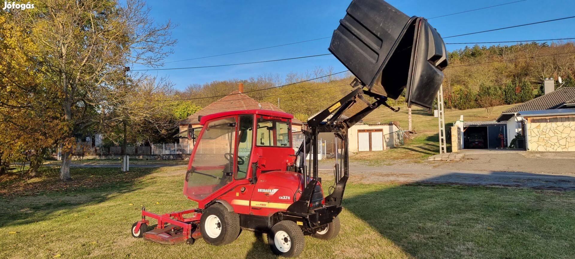 Fűnyírótraktor Shibaura cm 374