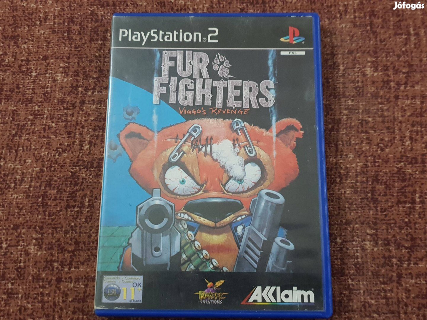 Fur Fighters Viggo's Revenge Playstation 2 eredeti lemez ( 4000 Ft )