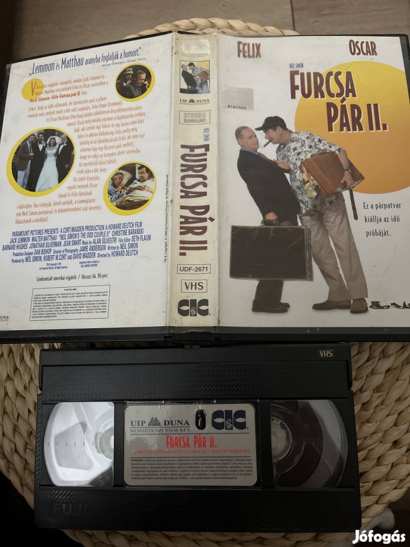 Furcsa pár 2 vhs