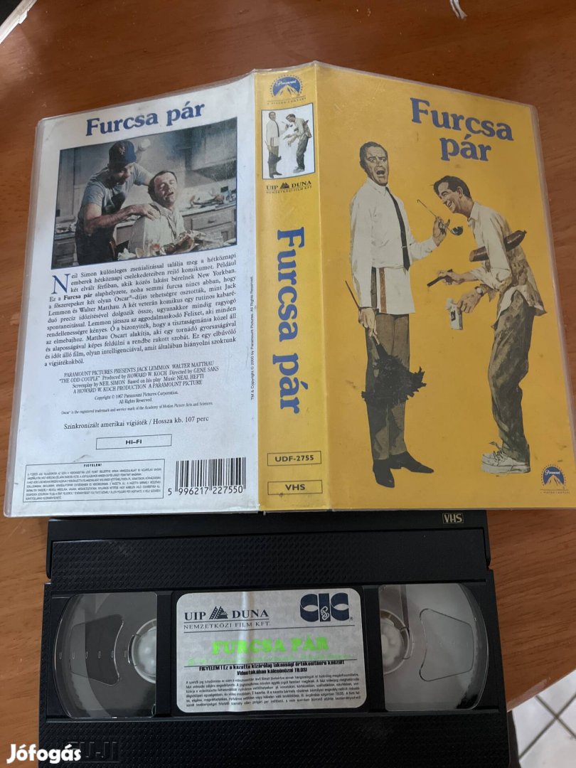 Furcsa pár vhs