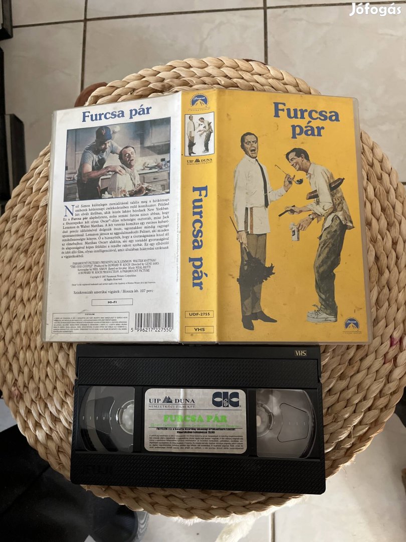 Furcsa pár vhs film