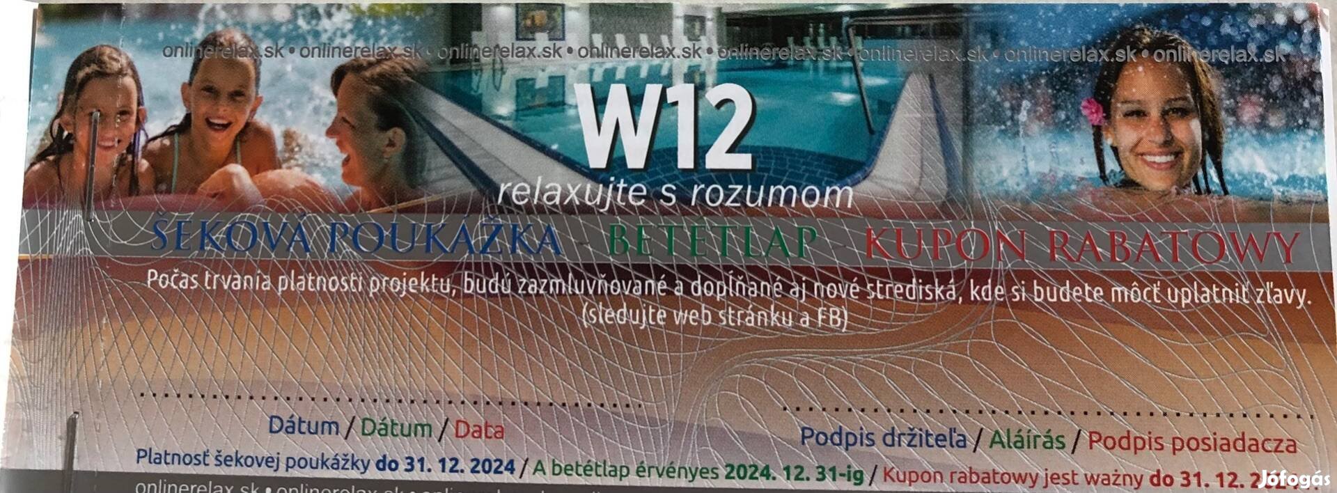 Fürdőbelépő w12