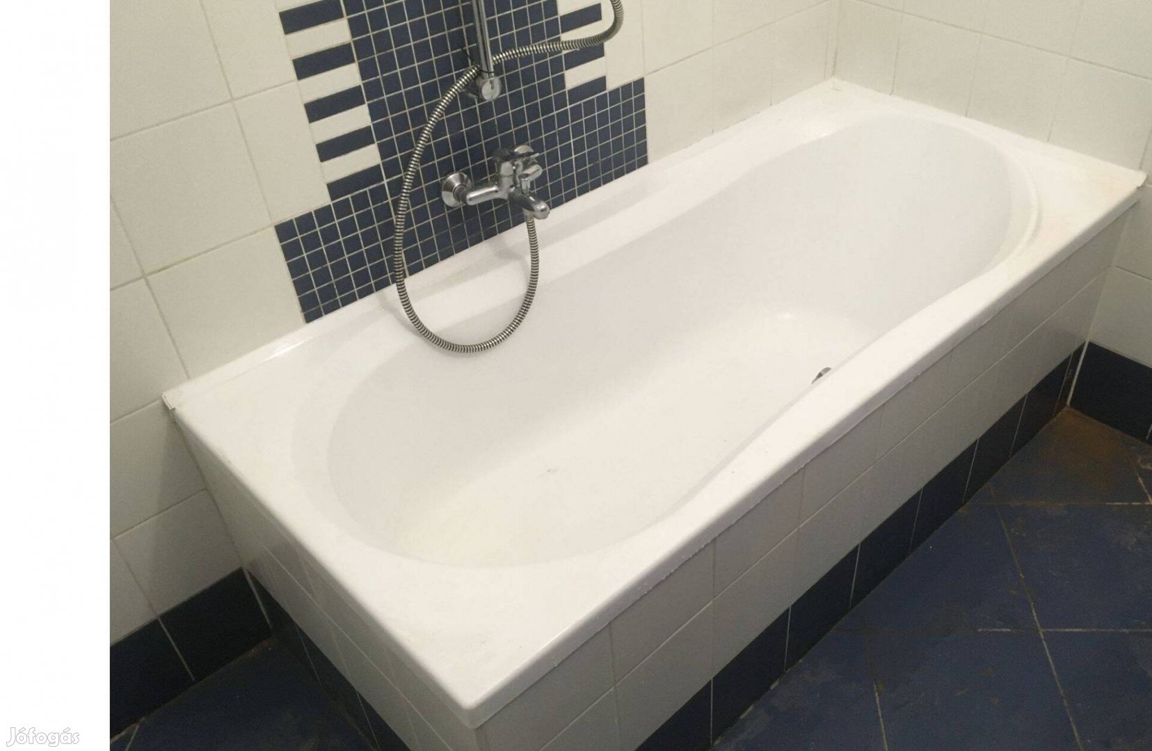 Fürdőkád fehér akril kád fürdőszoba fürdő szoba Győr Győrben 169x78cm