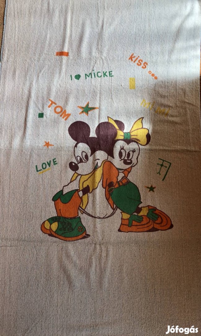 Fürdőlepedő Miki Minnie mintás új