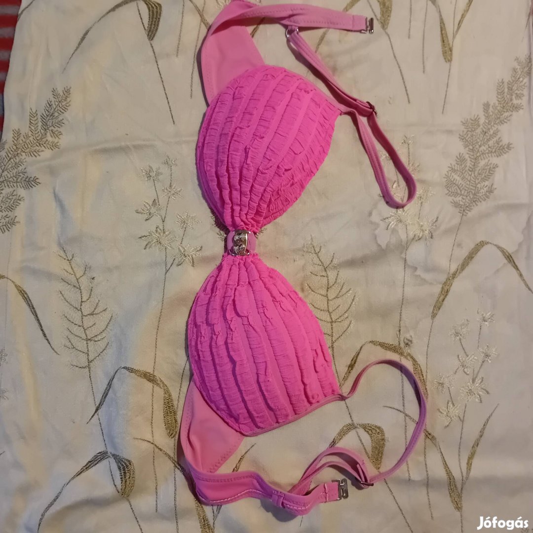 Fürdőruha felső szivacsos / pink / S-M