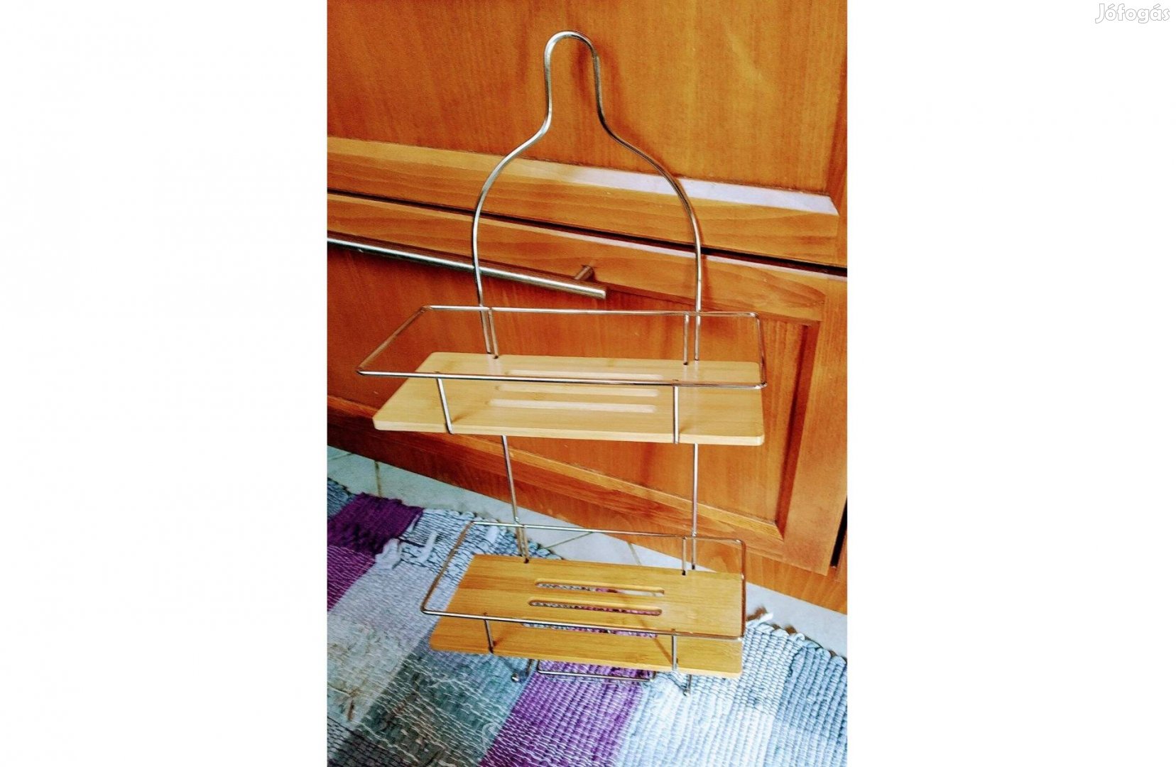 Fürdőszobai Polc Kbambusz B 63X28X13 CM Új