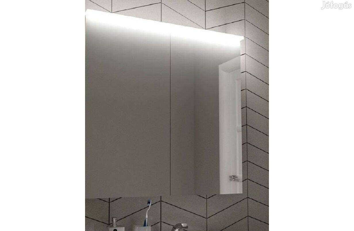 Fürdőszobai fali tükör led világítással, 60×90 cm,Új